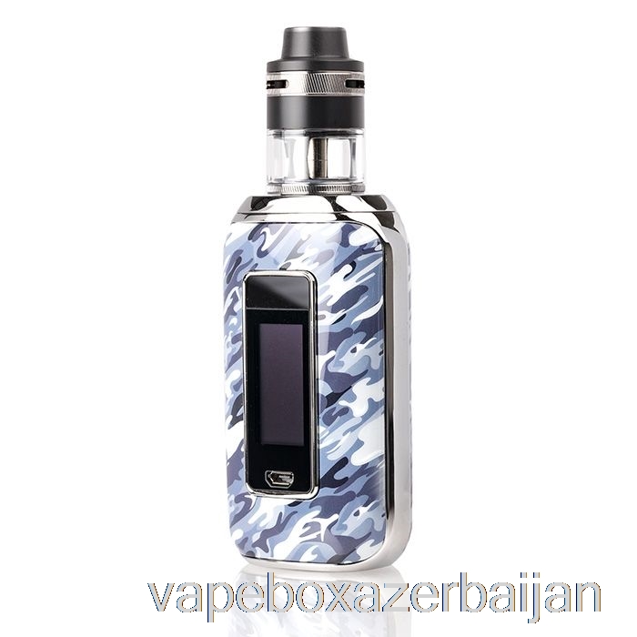 Vape Azerbaijan Aspire Skystar Revvo 210W Touch Screen Starter Kit Blue Camo